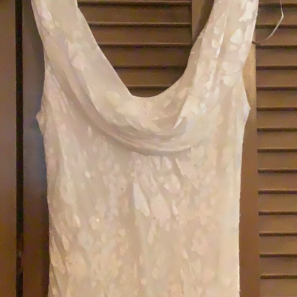 Fancy sequined hi-low dress - Picture 3 of 5